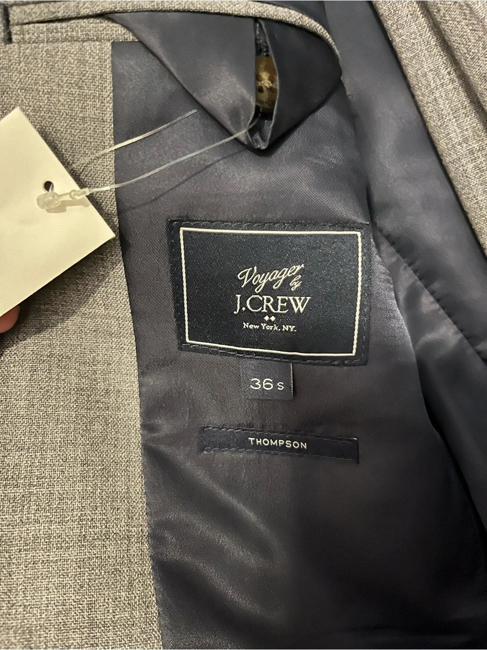 NWOT J. Crew Voyager Thompson Wool Suit Jacket